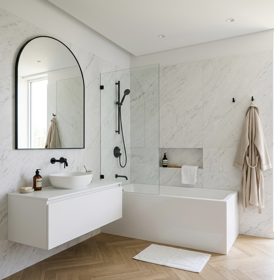 Bath Surround Panels in Huntingdon